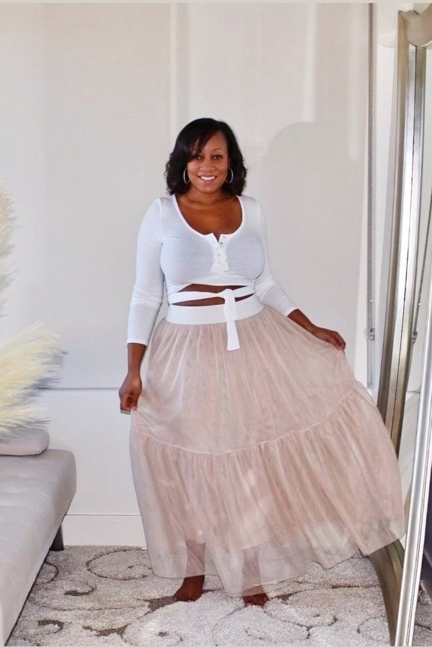 I'm A Tulle For You Maxi Skirt