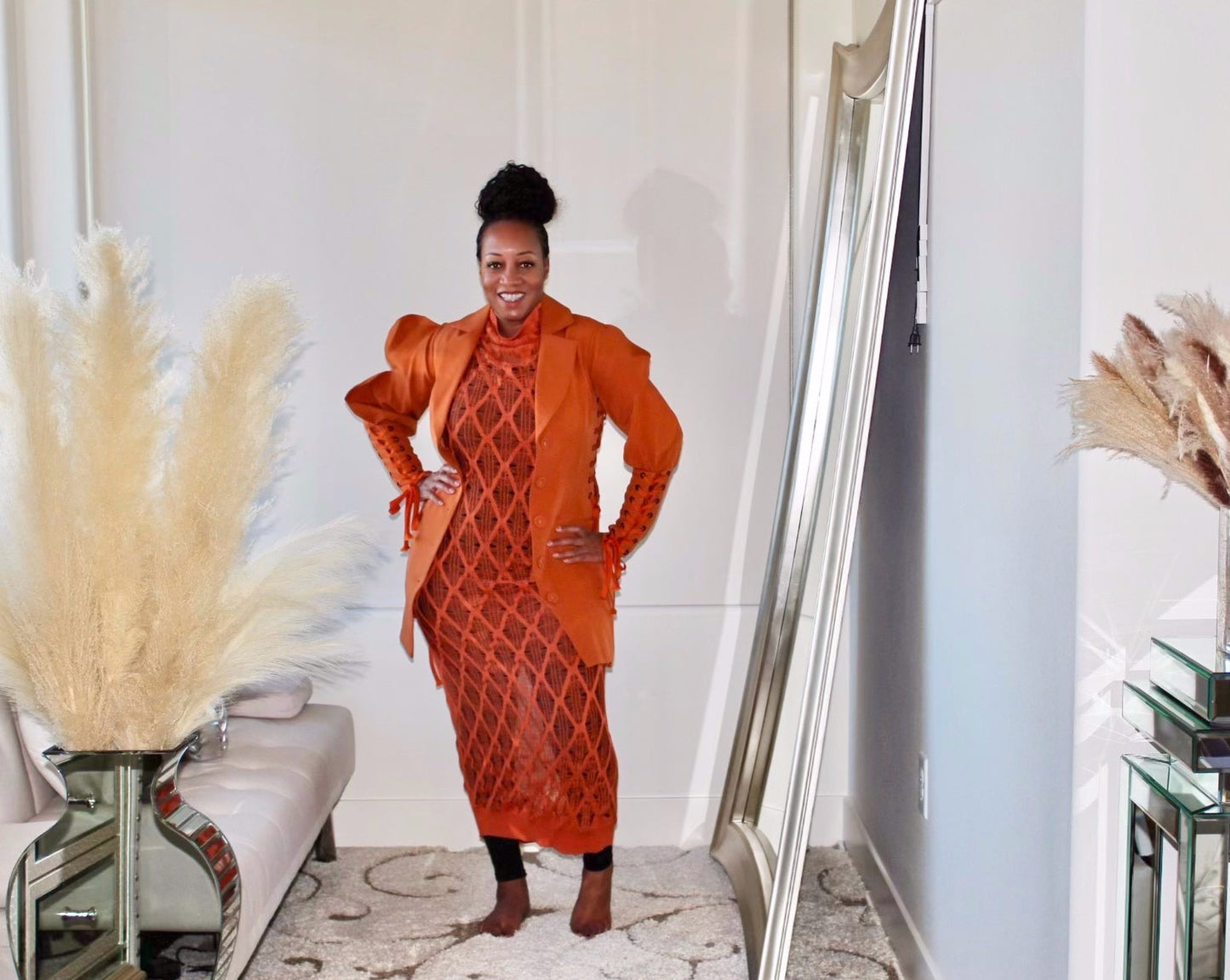 Cassie Crochet Maxi Dress
