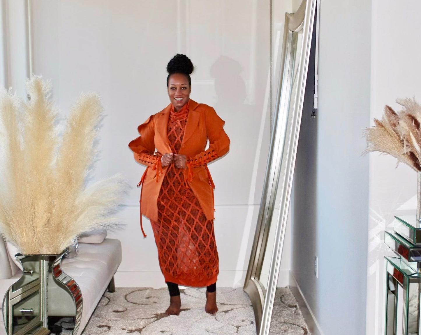 Cassie Crochet Maxi Dress