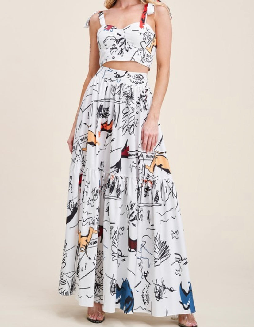 Girly Girl 2pc Maxi Skirt Set *20% off w/code Skirt*