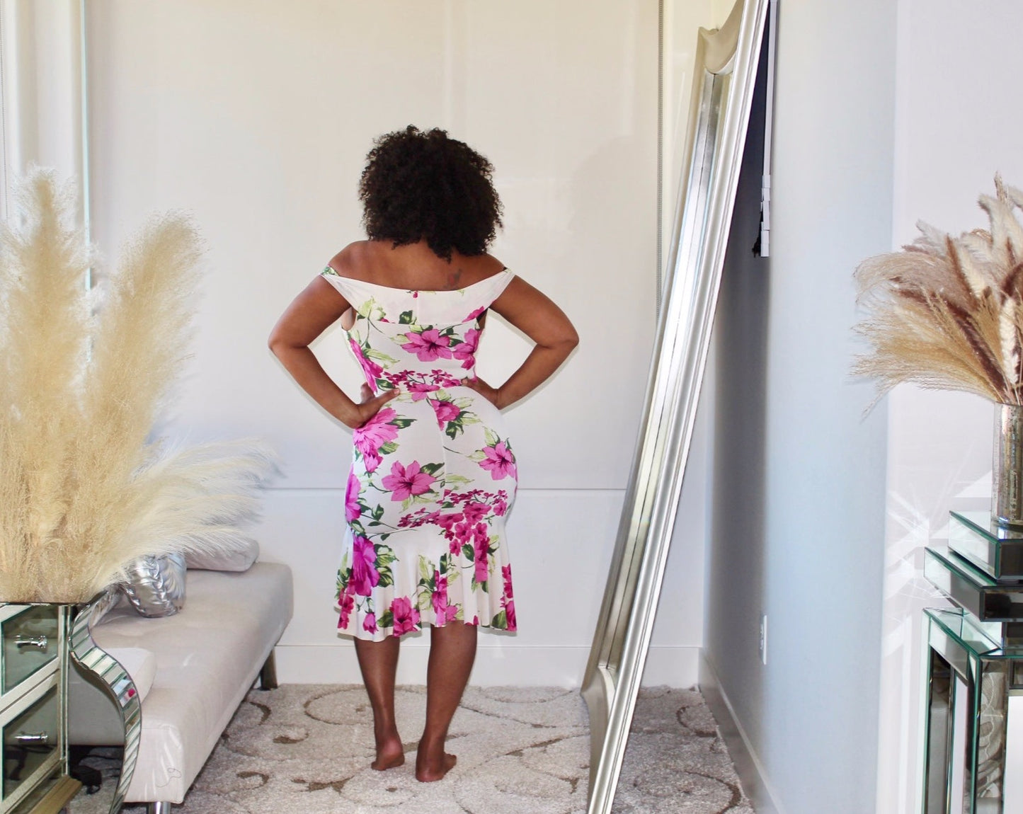 Vandia Floral Dress