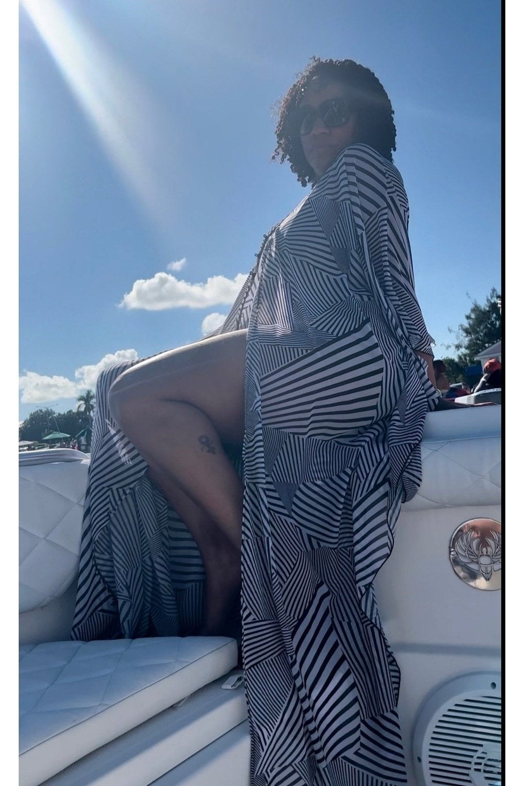 Drive The Boat Kaftan Set