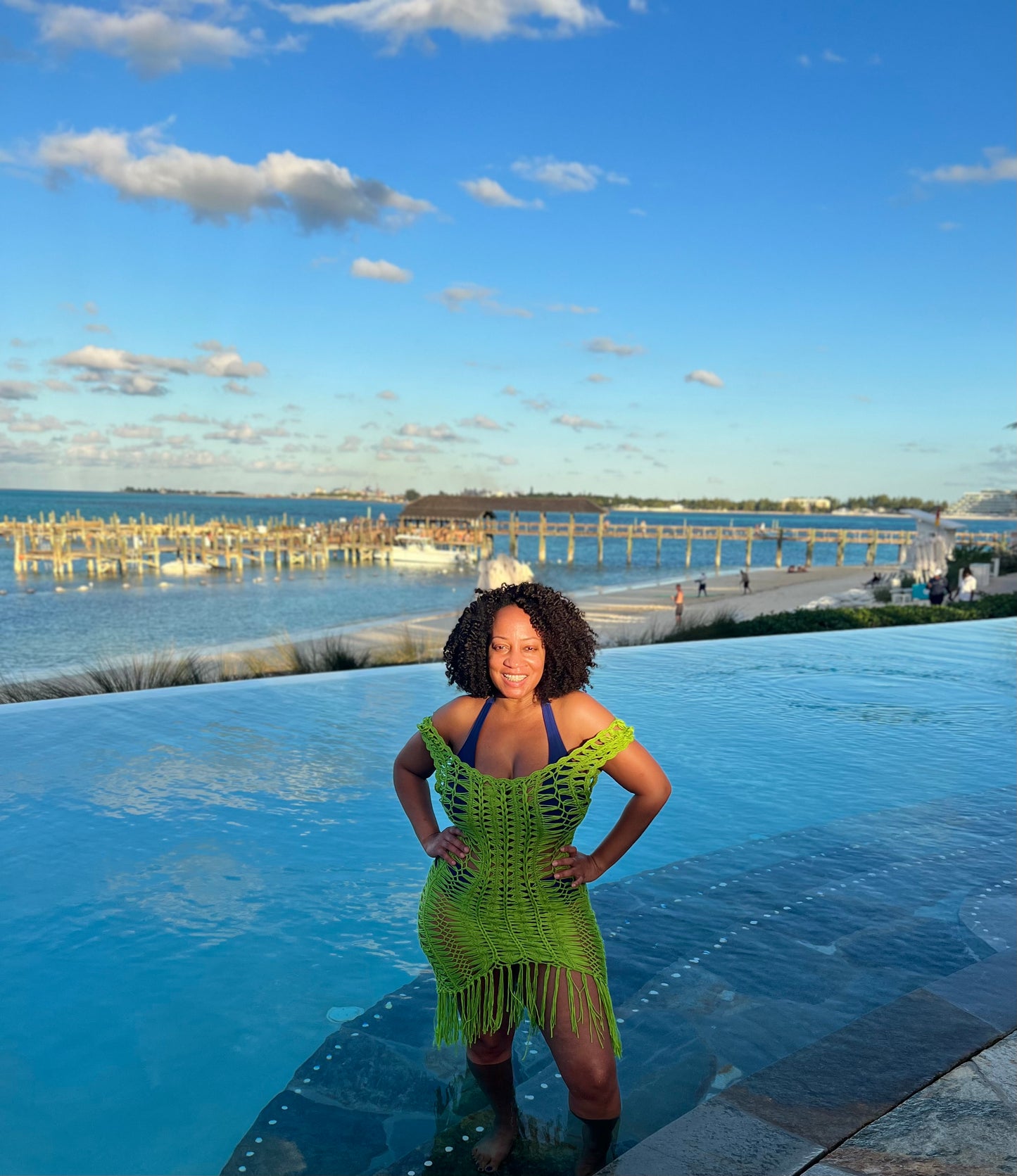 Lime In the Coconut Coverup