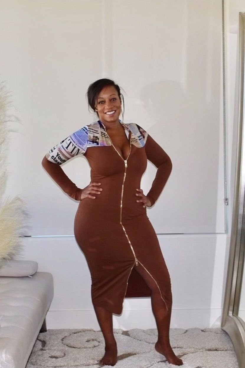 Shante 2 Way Midi Dress