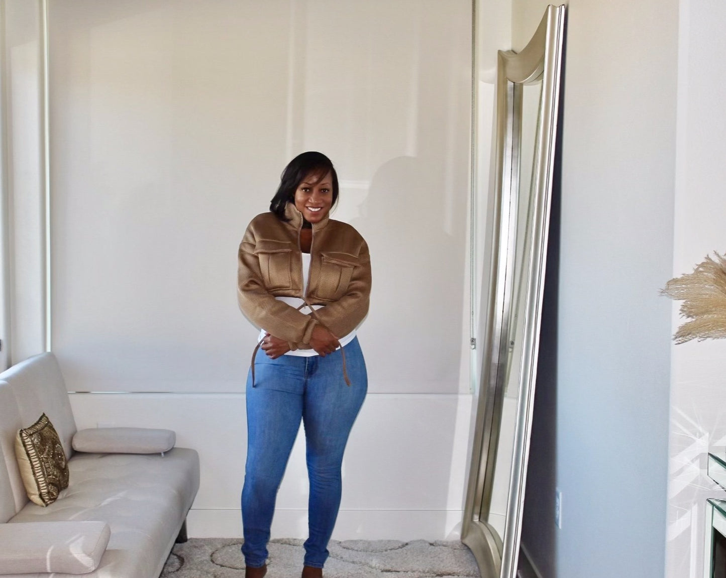 Jacked Up Crop Jacket