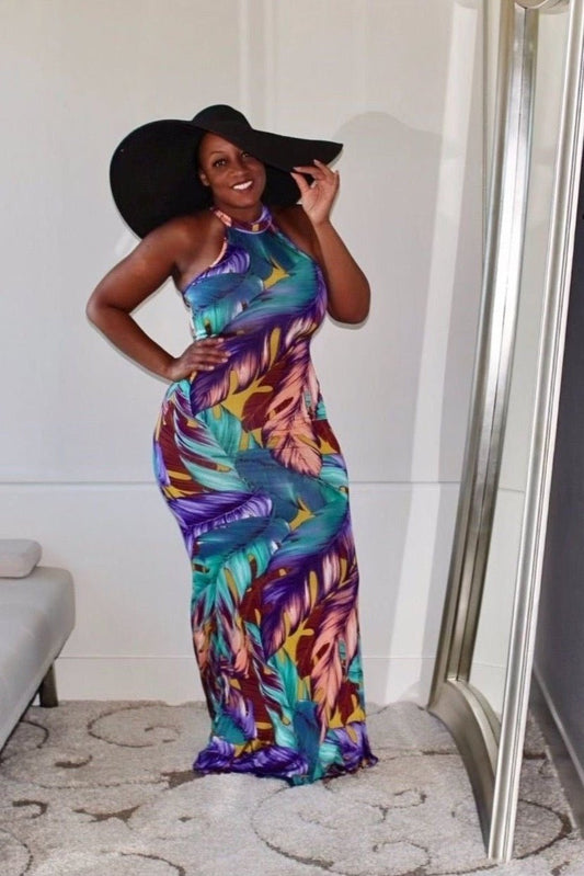 Leave Me Alone Maxi Dress