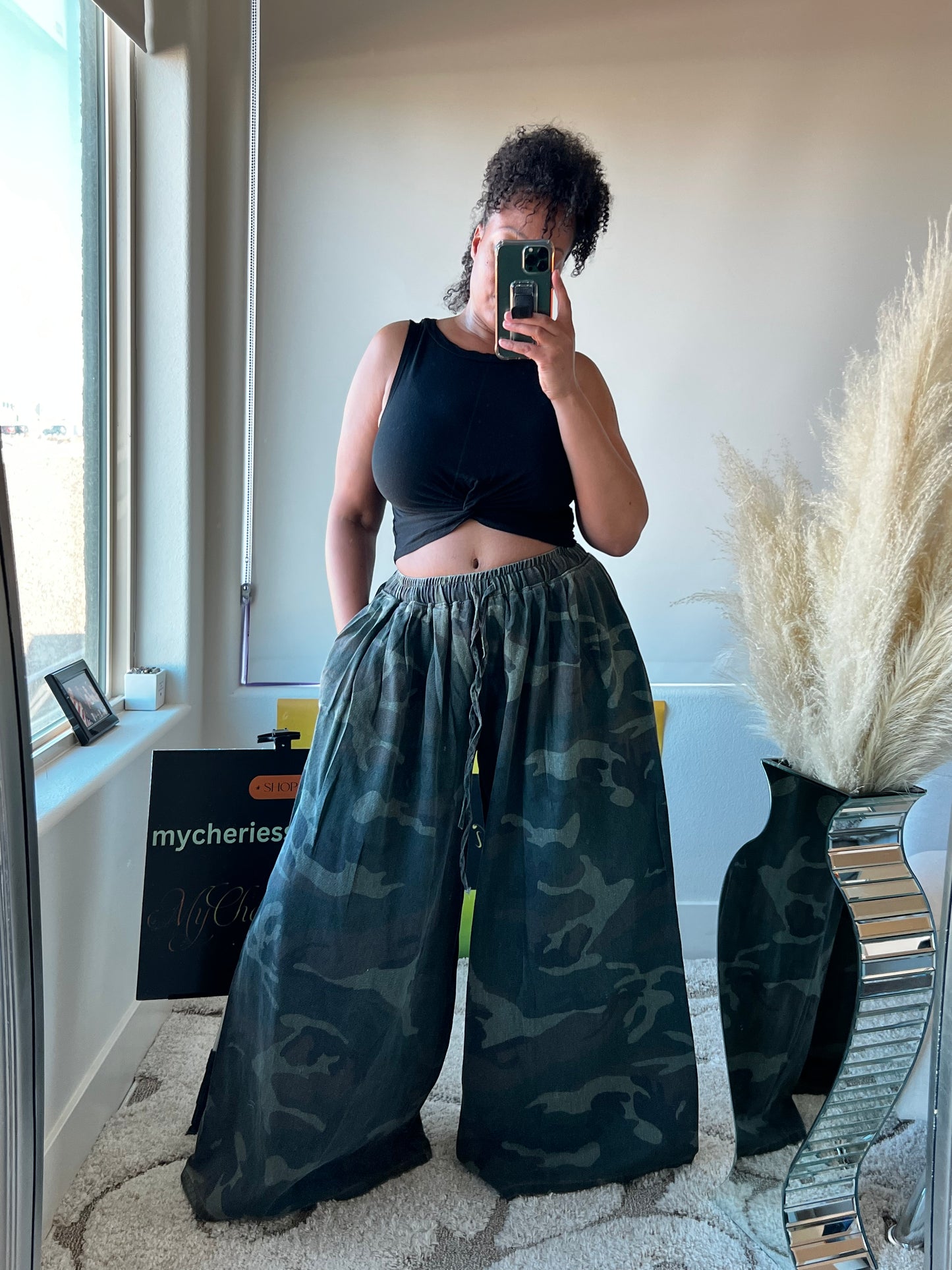 Dioor Denim Wide Leg Pants ***NEW COLORS! LG FITS PLUS! READ FULL DESCRIPTION BEFORE ORDERING!!***