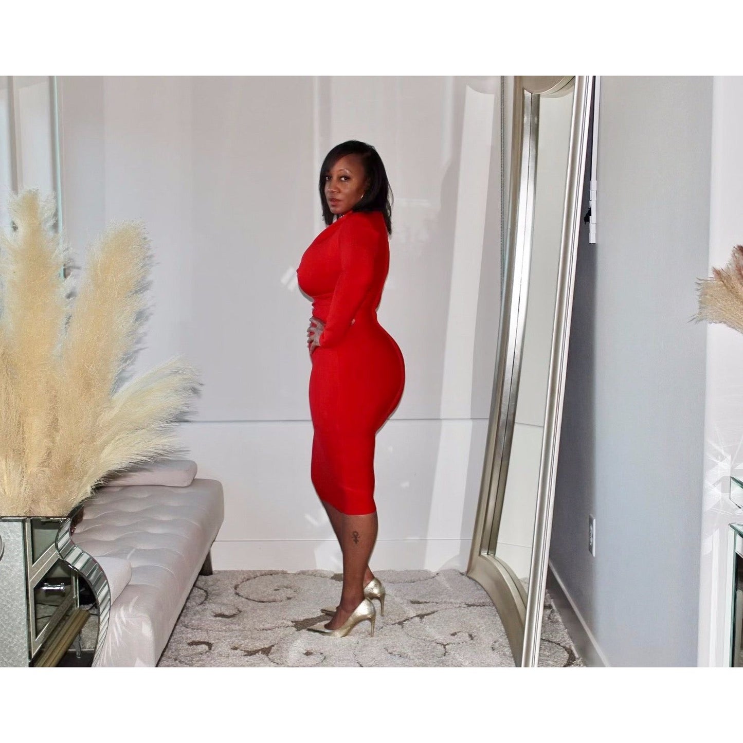 Baddie In Bondage Dress