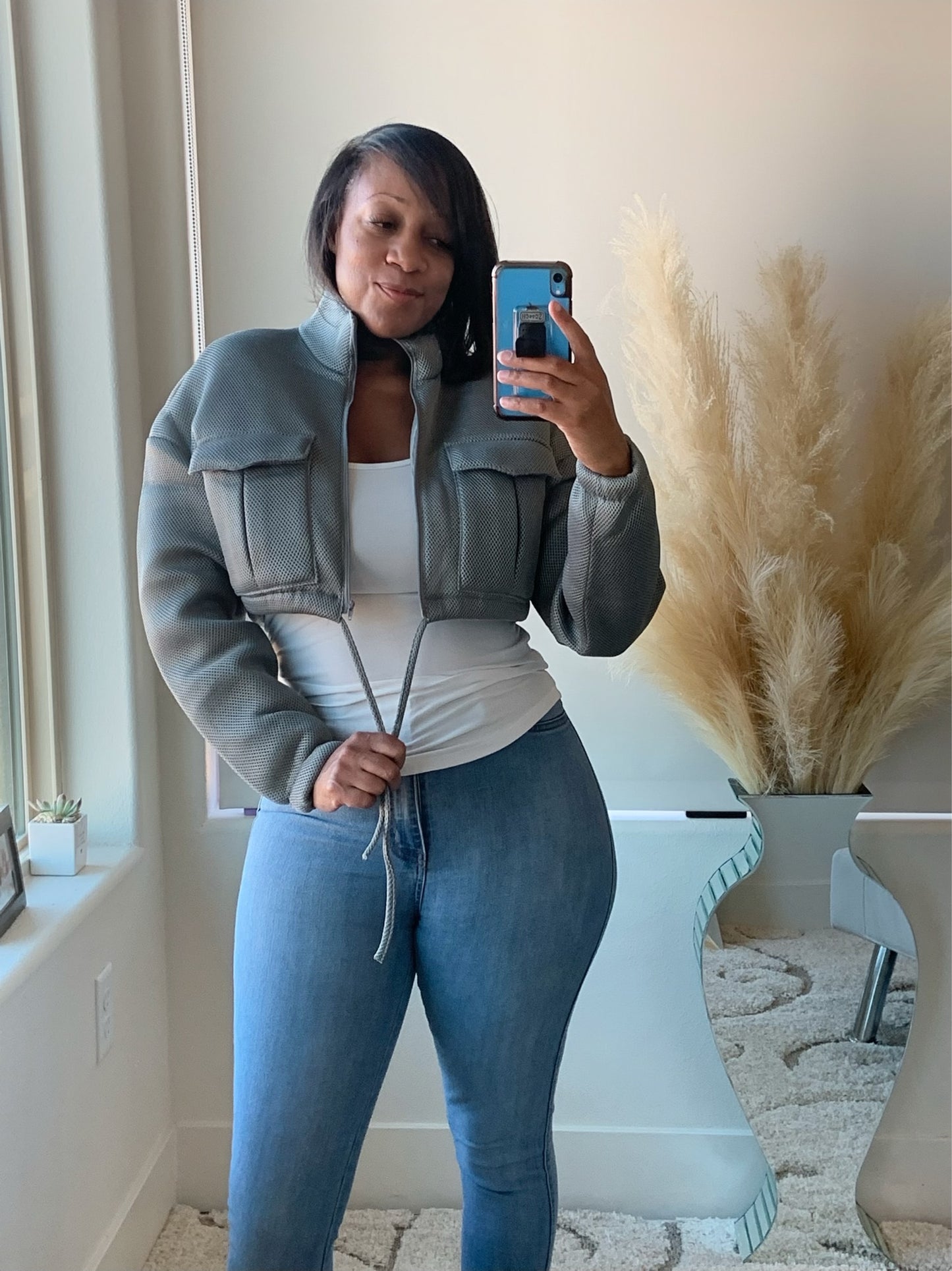 Jacked Up Crop Jacket