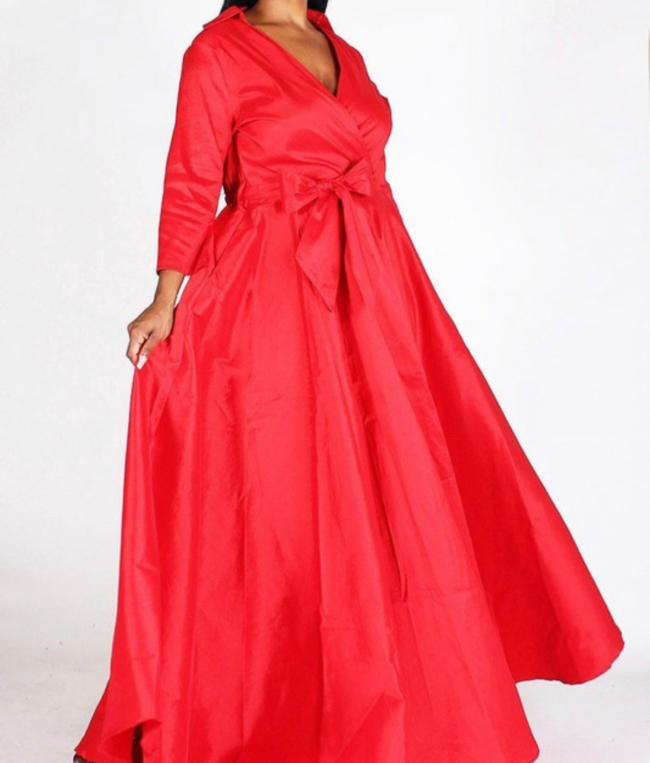 Extravaganza Taffeta Gown
