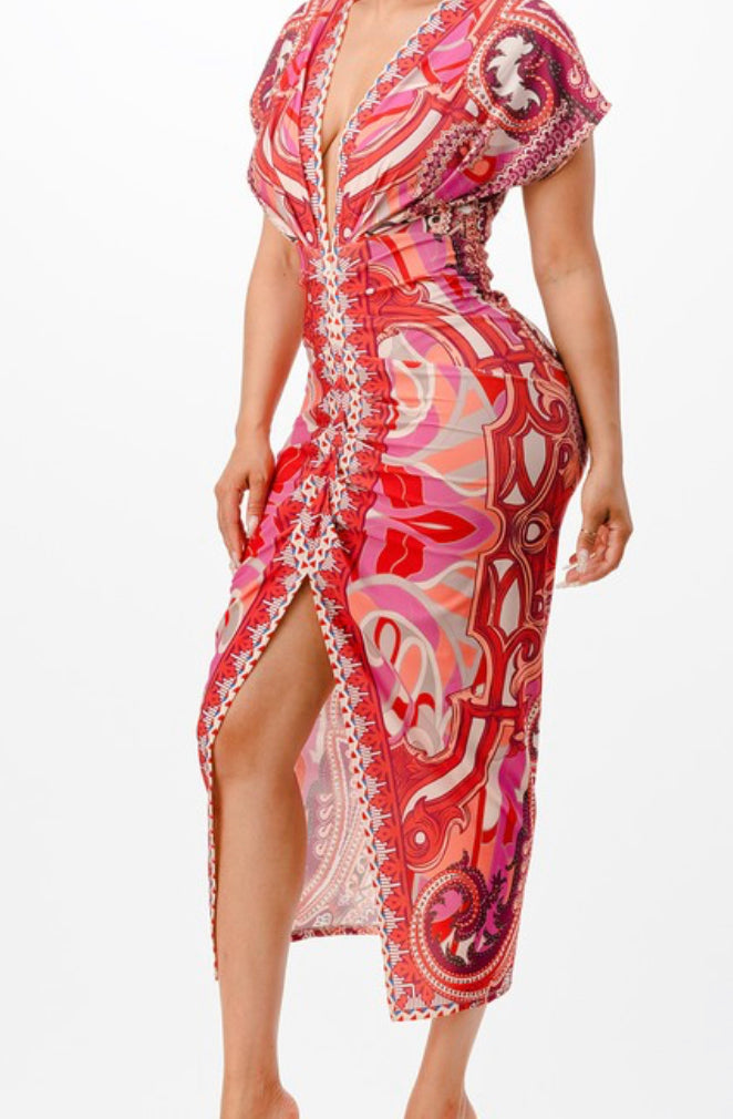 Destination Wedding Midi Dress
