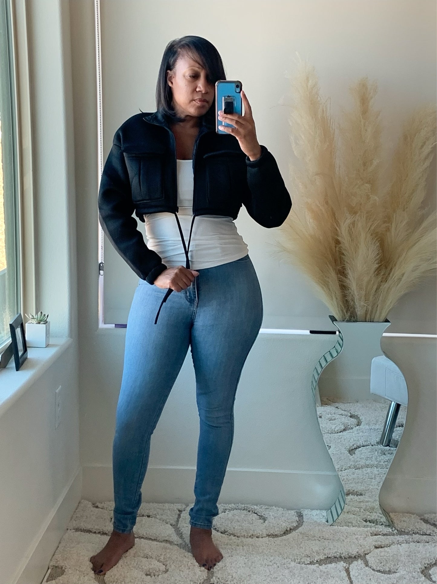 Jacked Up Crop Jacket
